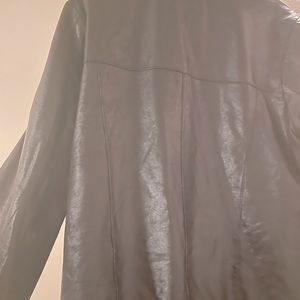 Faded Glory leather black jacket